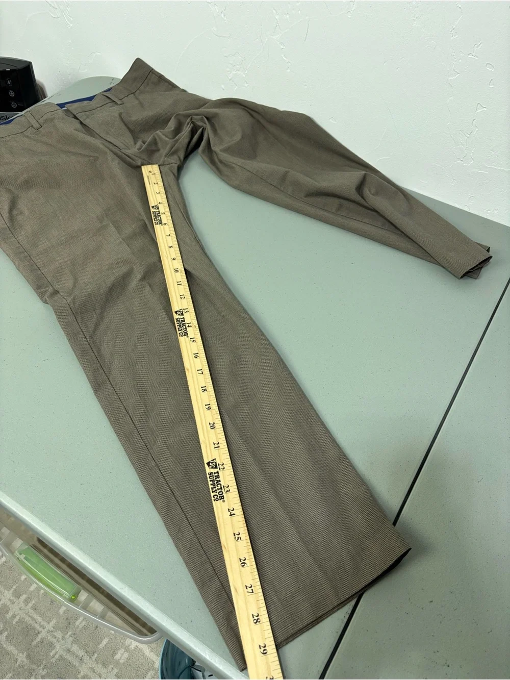 Banana Republic Men's Dress Pants Slacks 33x28 Cotton Preppy Career Office HEM